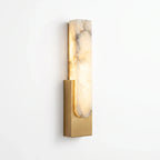 Tall Alabaster Channel Wall Light