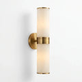 Twin Cylinder Alabaster Wall Light
